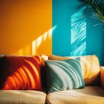 Transformez votre espace avec la peinture bi couleur murale